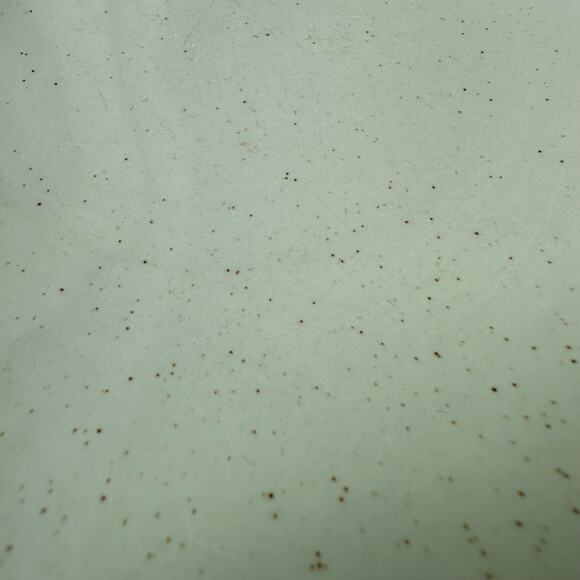 Vintage Speckled Pottery Serving Bowl 9" - Picture 4 of 8